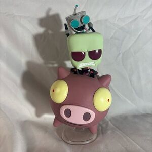 Nickelodeon - Invader Zim - Zim & Gir on Pig Funko - **LOOSE FUNKO - NO BOX**